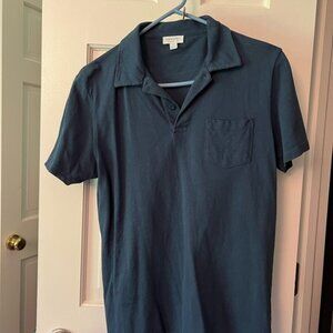 Sunspel Riviera Polo shirt - Teal